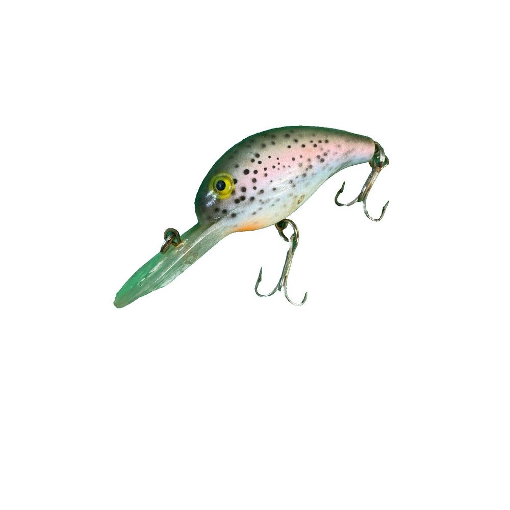 Vintage Rebel Bass Freshwater Crankbait Topwater Fishing Lure Naturalized Shad